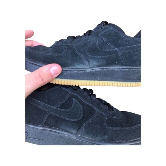 Nike Air Force 1 Premium GS 'Black Gum' Size 5 - Picture 6 of 12